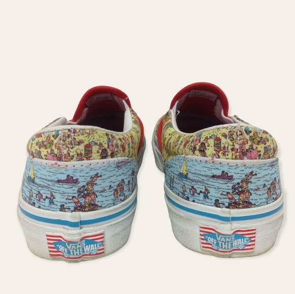 Vans Where's Waldo Slip-on Sneakers - Picture 4 of 5